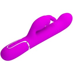 Vibrador Coale Rabbit Perlas Violeta