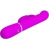 Vibrador Coale Rabbit Perlas Violeta