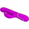 Vibrador Coale Rabbit Perlas Violeta