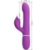 Vibratorius ir daugiafunkcis stimuliatorius 4 viename, violetinis