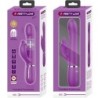 Vibrators un daudzfunkciju stimulators 4 vienā, purpursarkans