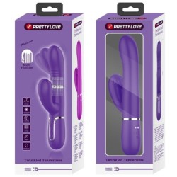 Violetinis daugiafunkcis G taško vibratorius