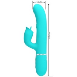Vibratorius Rabbit Su Čiulpimo Funkcija, Vandenyno Žalumo