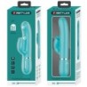 Vibratore Rabbit con Licking Verde Acqua