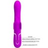 Vibromasseur Rabbit Multifonction 4 En 1 Papillon Fuchsia