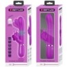 Vibromasseur Rabbit Multifonction 4 En 1 Papillon Fuchsia