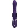 Vibrator Rabbit Multifuncțional 4 În 1 Fluture Violet