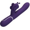 Vibrator Rabbit Multifuncțional 4 În 1 Fluture Violet