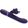 Vibrator Rabbit Multifuncțional 4 În 1 Fluture Violet