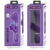 Vibrator Rabbit Multifuncțional 4 În 1 Fluture Violet