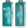 Vibreur Rabbit Multifonction 4 En 1 Papillon Vert d'Eau