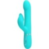 Vibrador Rabbit Perles Verd Aigua