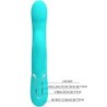 Vibrador Rabbit Pérolas Verde Água