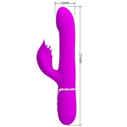 Vibratorius Rabbit Violetiniai Perlai