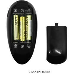 Vito Strap On med ihålig dildo och vibration 17.3 cm