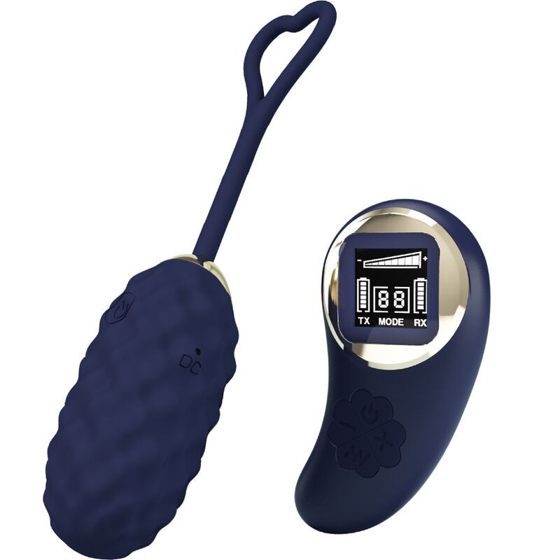 Vivian Ägg Vibrator Fjärrkontroll Blå