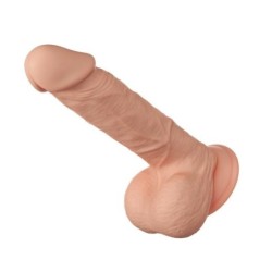 Beautiful Encounter Bahamut Dildo Realistic Flexibil 21.8 Cm Natural