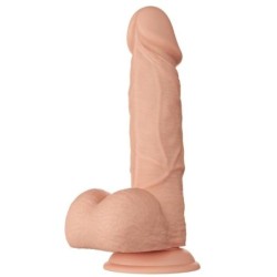 Vackert Möte Bahamut Realistisk Flexibel Dildo 21.8 Cm Naturlig