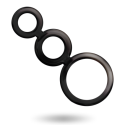 Set Anelli Pene e Testicoli - Affumicato