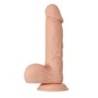 Piękny Encounter Bahamut Dildo Realistyczny Elastyczny 21.8 Cm Naturalny