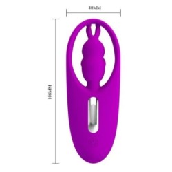 Wild Rabbit Stymulator do Majtek z Pilotem Fioletowy