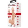 Skaists Piedzīvojums Bahamut Reālistisks Dildo Elastīgs 21.8 Cm Dabīgs