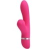 Willow Vibrator Zajček z Vibriranjem in Sesanjem