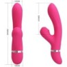 Willow Vibrator Zajček z Vibriranjem in Sesanjem