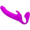 Zanini Dildo Strap-On Sin Arnes 10 Vibraciones Morado
