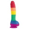 Dildo Bandeira LGBT 19 Cm