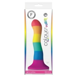 Dildo Wave Lgbt Flag 17 Cm