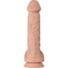 Krásné Setkání Bergrisi Realistické Flexibilní Dildo 26 Cm Přírodní
