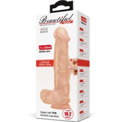 Wunderschöne Begegnung Bergrisi Dildo Realistico Flexible 26 Cm Natural