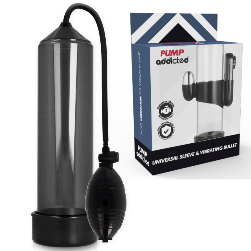 Rx3 Must Erektioonipump Vibraatoriga