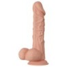 Bellissimo Incontro Buraq Dildo Realistico Flessibile 24 Cm Naturale