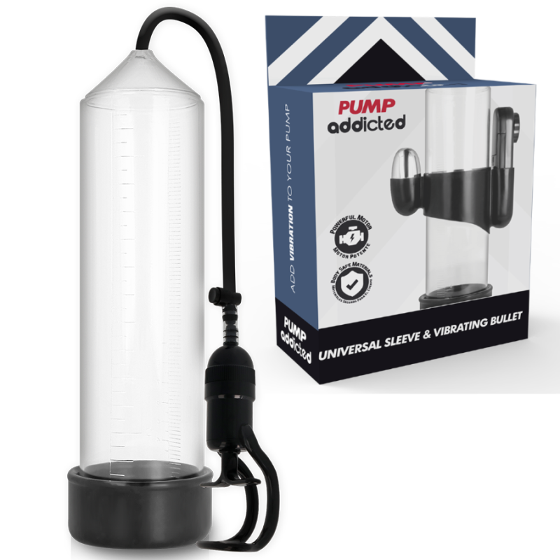 Pompe à érection Rx5 Transparent Avec Vibrateur