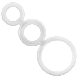 Set d'Anells Penians i Testiculars Clear