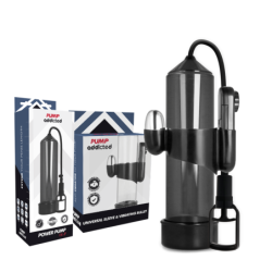 Pompe à érection Rx7 Noire Avec Vibrateur