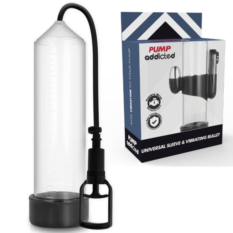 Pompa Erezione Rx7 Trasparente Con Vibratore