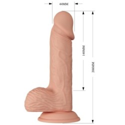 Beautiful Encounter Catoblepas Realistični Fleksibilni Dildo 20.6 Cm Naraven