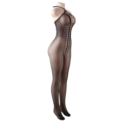 Bodystocking Halter Vrat S/L