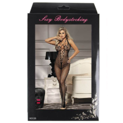 Bodystocking s halterom okolo krku a otvoreným chrbtom S/L
