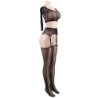 Bodystocking Top Manga Comprida S/M
