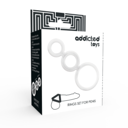 Set Anelli Pene e Testicoli Clear