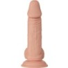 Kaunis Kohtaaminen Zebulon Realistinen Joustava Dildo 19.4 Cm Luonnollinen