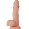 Kaunis Kohtaaminen Zebulon Realistinen Joustava Dildo 19.4 Cm Luonnollinen