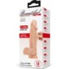 Kaunis Kohtaaminen Zebulon Realistinen Joustava Dildo 19.4 Cm Luonnollinen