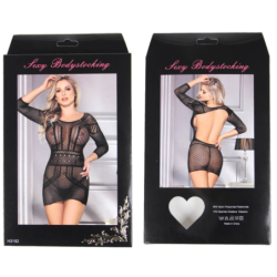 Netzkörperkleid S/L