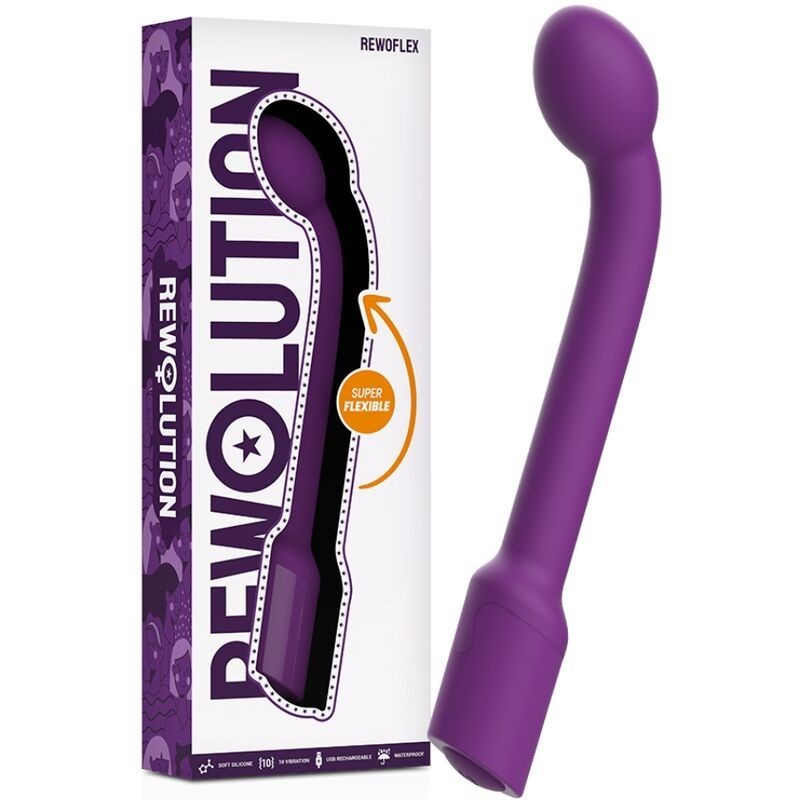 Rewoflex Vibrator G-punkts Stimulator Fleksibel