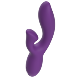 Rewofun Vibrador Flexível Com Rabbit